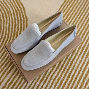 Mist Suede Reformation Kat Soft Loafers